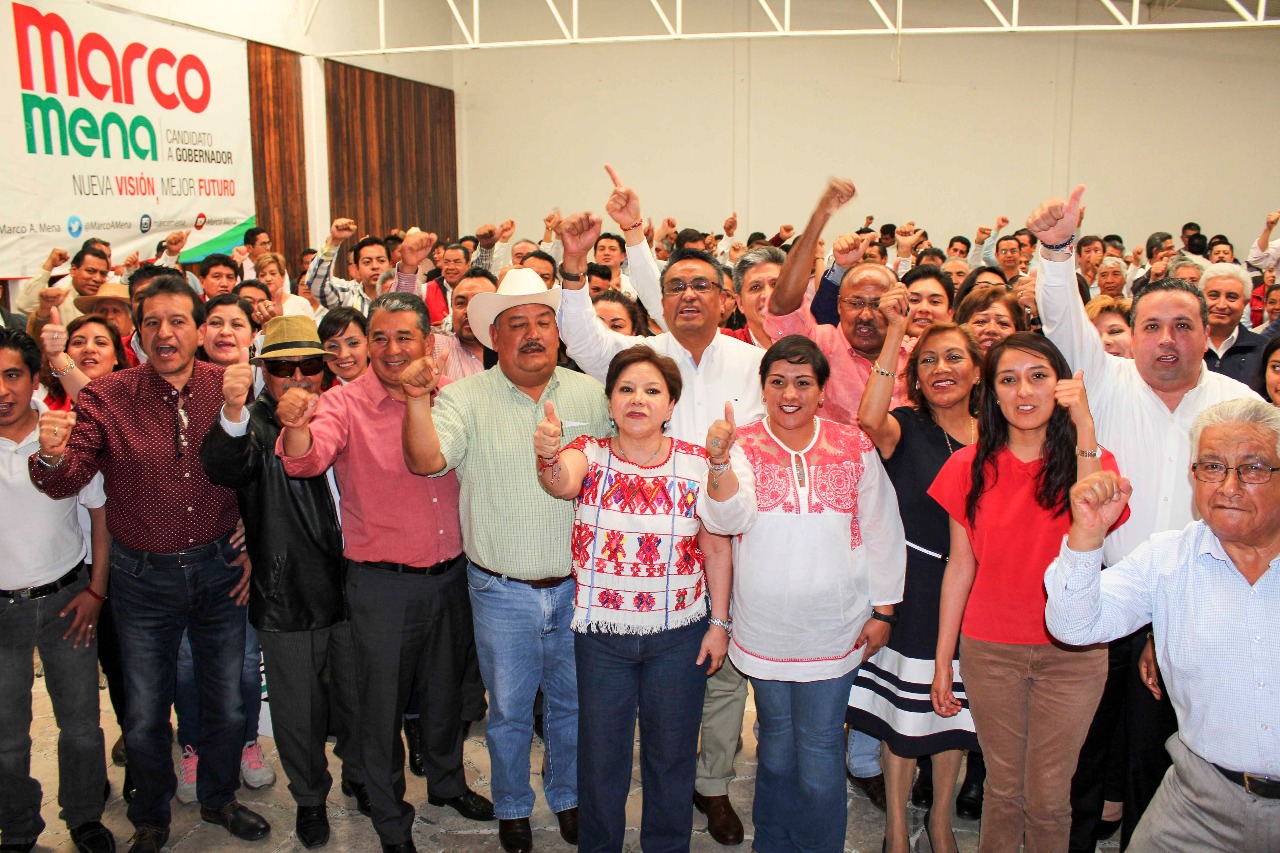 Visita René Juárez Cisneros el CDE del PRI